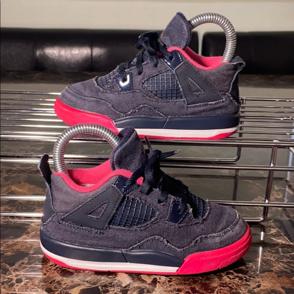 EUC Nike Jordan 4 Retro Gt Toddlers
